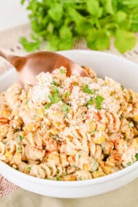 mexican street corn pasta salad